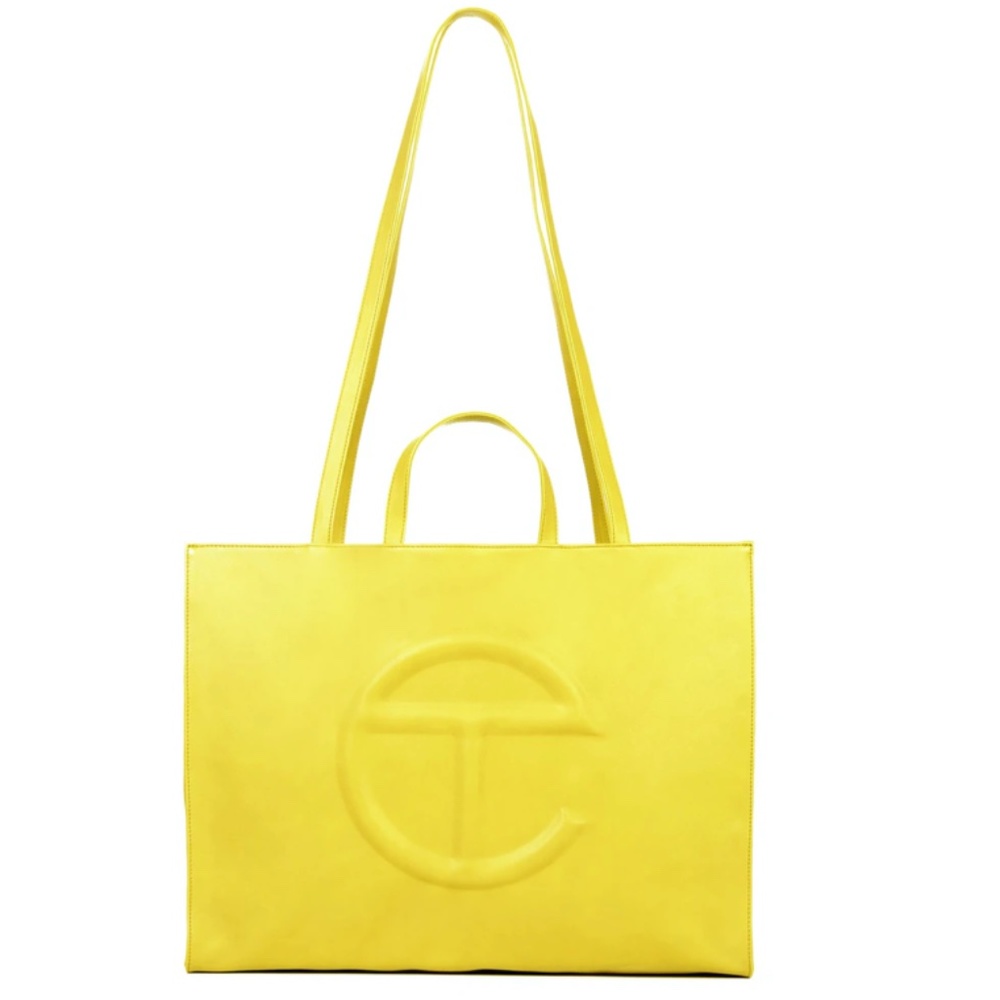Large yellow telfar bag